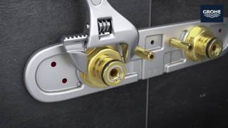 GROHE  RainShower SmartControl  Installation Video [upl. by Mariann]