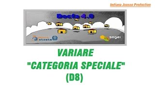 Guida su DOCFA 4003  Esempio modello VSI su Categoria Speciale D8 [upl. by Godber]