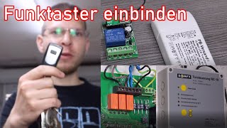 Funkfernbedienung  Funktaster einbinden ElektroM [upl. by Gena]