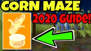 2020 CORN MAZE WALKTHROUGH Roblox Work At A Pizza Place [upl. by Euphemie]