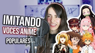 Imitando voces ANIME ❤️ populares 2020 [upl. by Rhodie]