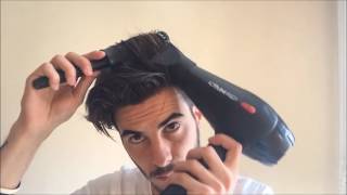 Pompadour Hairstyle Tutorial  Erkek Saç Yapılışı [upl. by Oruam722]