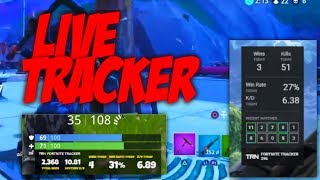 How To Get Live Win Fortnite Tracker On Your YouTubeTwitch Streams On OBS [upl. by Gelasias]