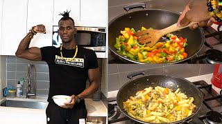 How To Make Vegan Rasta Pasta  Ital Jamaican food 🇯🇲 [upl. by Ahsemrak559]