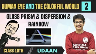 Human Eye and The Colorful World 02  Dispersion of Light  Rainbow Formation  Class 10  NCERT [upl. by Litt]