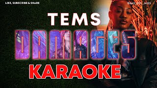 TEMS  DAMAGES  KARAOKE VERSION [upl. by Irihs]