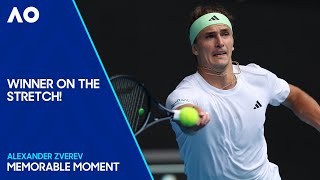 Thundering Winner from Alexander Zverev  Australian Open 2024 [upl. by Kingsley]