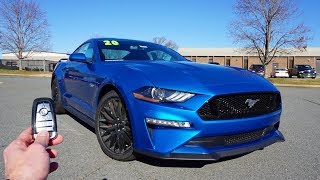 2020 Ford Mustang GT Start Up Exhaust Test Drive and Review [upl. by Gannes931]