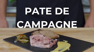 Pâté de Campagne Country Pate – A Delicious French Classic [upl. by Wait486]