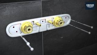 GROHE Rainshower SmartControl installation video [upl. by Bart316]