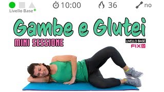 Esercizi Per Glutei Sodi A Casa  Allenamento Glutei Ed Esterno Coscia [upl. by Barbabas]