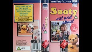 Sooty  Out and About 1987 UK VHS [upl. by Siloum]