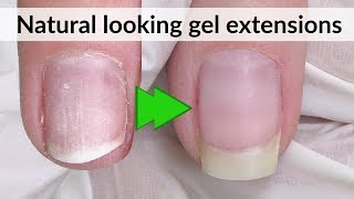 Natural Looking Gel Nail Extensions  Bio Sculpture Gel Review [upl. by Atnuahsal87]