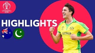 Warner Hits Hundred  Australia vs Pakistan  Match Highlights  ICC Cricket World Cup 2019 [upl. by Kitchen]