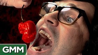 World’s Hottest Pepper Challenge Carolina Reaper [upl. by Sivram]