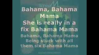 Boney M  Bahama Mama Lyrics [upl. by Gaspard231]