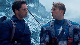 Buckys Fall  Train Scene  Captain America The First Avenger 2011 Movie CLIP HD [upl. by Chelsae]