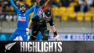 India Win Another Super Over Thriller  FULL HIGHLIGHTS  BLACKCAPS v India  4th T20 2020 [upl. by Adnole]