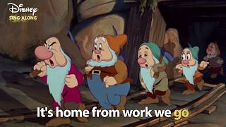 Heigh Ho  Snow White Lyric Video  DISNEY SINGALONGS [upl. by Hiamerej]