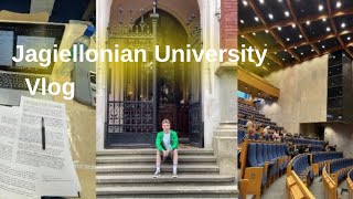 VLOG  daily life at Jagiellonian University [upl. by Lafleur]