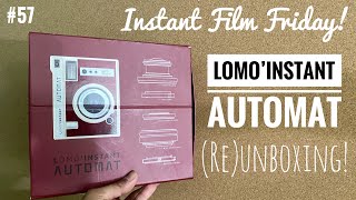 Lomography Lomo’Instant Automat Reunboxing [upl. by Ordnagela659]