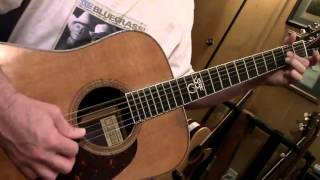 Bluegrass Guitar Lesson 3  quotWalkingquot Between Chords [upl. by Riamu]