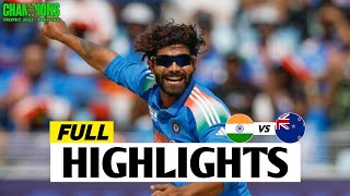 India vs New Zealand ICC Champions Trophy 2025 Match Highlights  IND Vs NZ Highlights [upl. by Haleigh840]