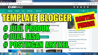 Tutorial edit Template LinkMagz [upl. by Mercorr]