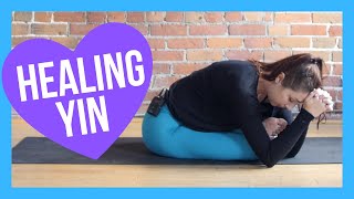 Yin Yoga amp Affirmations for HEALING  Full Body NO PROPS Yin [upl. by Ferren]