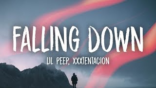 Lil Peep amp XXXTENTACION  Falling Down Lyrics [upl. by Ahsiram]