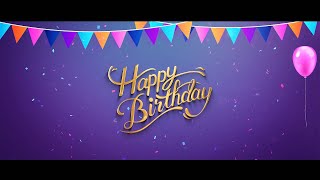 Birthday invitation video  Birthday party [upl. by Follansbee]