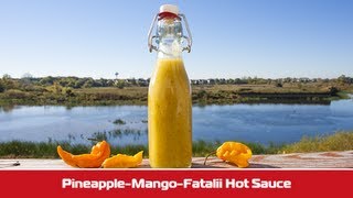 PineappleMangoFatalii Hot Sauce Recipe [upl. by Ahselaf130]