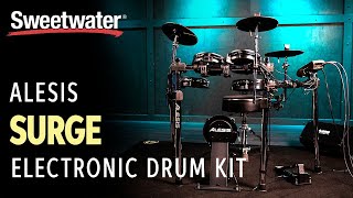 Alesis Surge Electronic Drum Set Demo [upl. by Sorilda30]