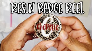 How To Make A Badge Reel with RESIN [upl. by Aliuqet]