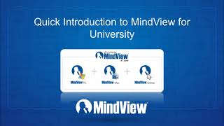 MindView for University  Introduction [upl. by Naynek448]