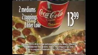 Dominos Pizza  Television Commercial  1999 [upl. by Cartan750]