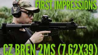 CZ Bren 2MS 762x39  First Impressions [upl. by Borg]