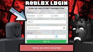 Creating roblox accounts with broken usernames [upl. by Phil]