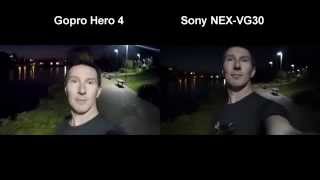 GoPro Hero 4 SilverBlack Low Light Performance Test [upl. by Grand57]