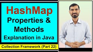 HashMap Methods in Java  HashMap Properties Practical Explanation  MapEntry Interface [upl. by Aitnahs]