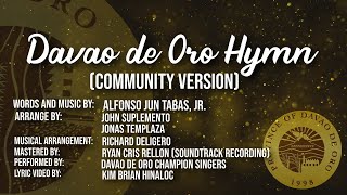 Davao de Oro Hymn Community Version [upl. by Nosdrahcir]