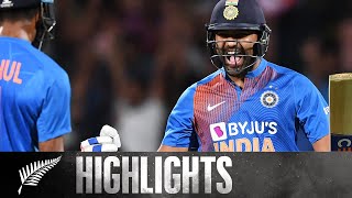 Sharma Stars In Thriller  SUPER OVER REPLAY  BLACKCAPS v India  3rd T20 2020 [upl. by Odnam]