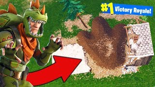 WHAT MONSTER DID THIS  Secret Stuff  Fortnite Battle Royale [upl. by Fairweather]