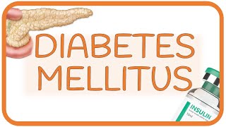 DIABETES MELLITUS  tipo 1 y 2 fisiopatología cetoacidosis diabética diagnóstico y tratamiento [upl. by Odlavu]