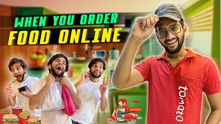 When you Order Food Online  Funcho [upl. by Llirret]