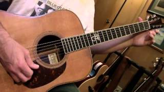 Bluegrass Guitar Lesson 1  G C and D [upl. by Marbut526]