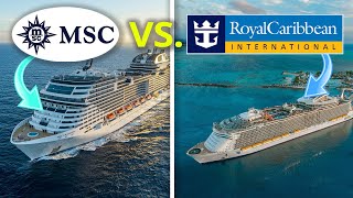 MSC vs Royal Caribbean cruise  What are the differences [upl. by Aryahay560]