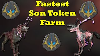 Warframe  Fastest Son Token Farming  Heart of Deimos Conservation Guide [upl. by Nihs]