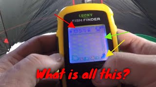 Lucky Sonar Fish Finder How To Use It [upl. by Ludmilla]