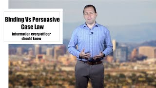 Binding vs Persuasive Case Law [upl. by Rufena]